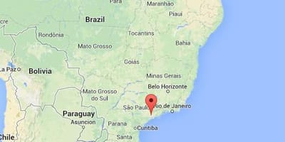 Sao Paulo na mapě