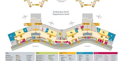 Sao Paulo brazílie mapa letiště