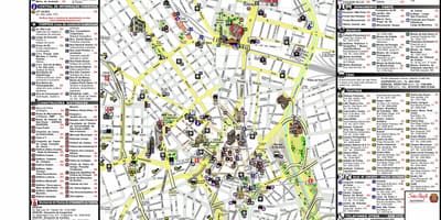 São Paulo, město, mapa